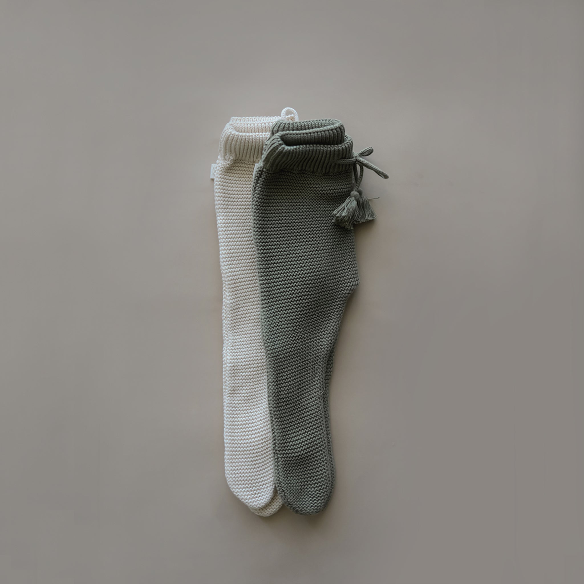 Knit Footed Pant | Olive