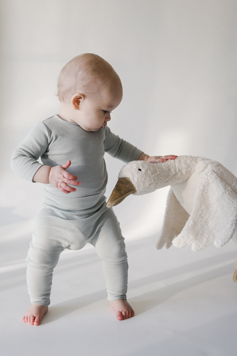Raw Edged Onesie - Coast