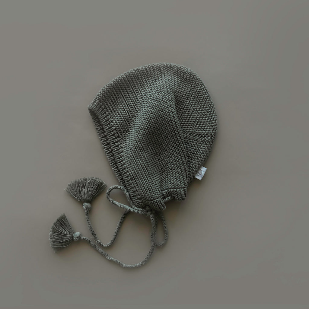 Knit Bonnet | Olive